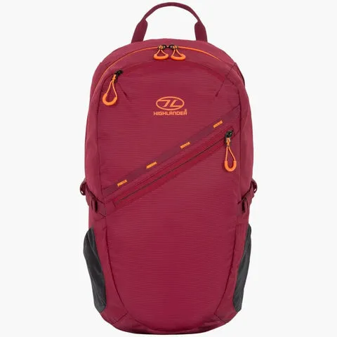 Highlander Dia 20 Litre Backpack - Red