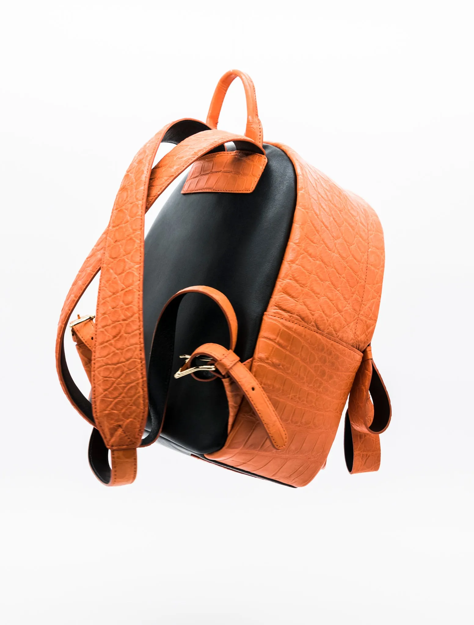 HL James Alligator Mini Backpack Orange