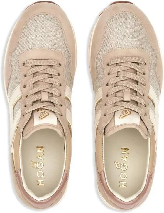 Hogan Midi H483 platform sneakers Neutrals