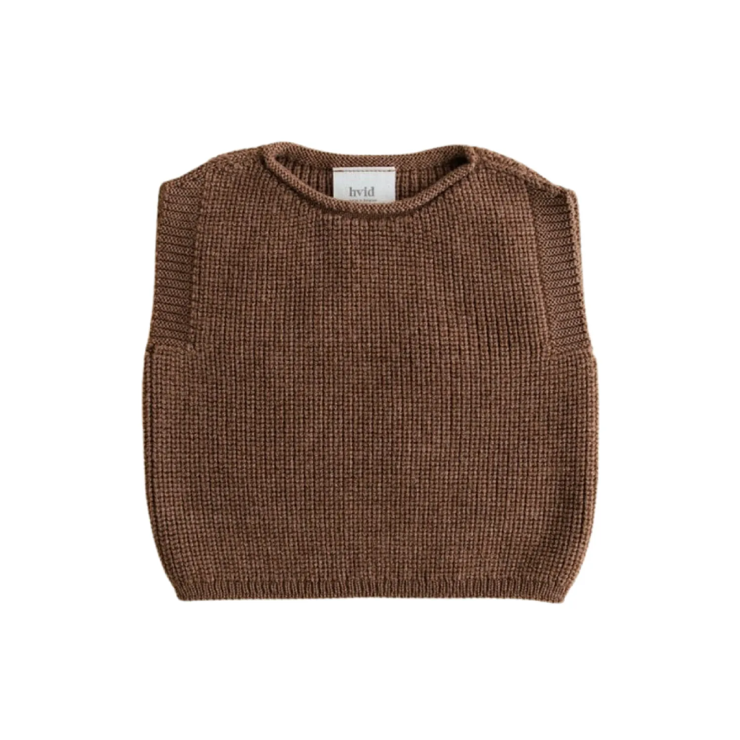 Hvid Vest Harvey Mocha