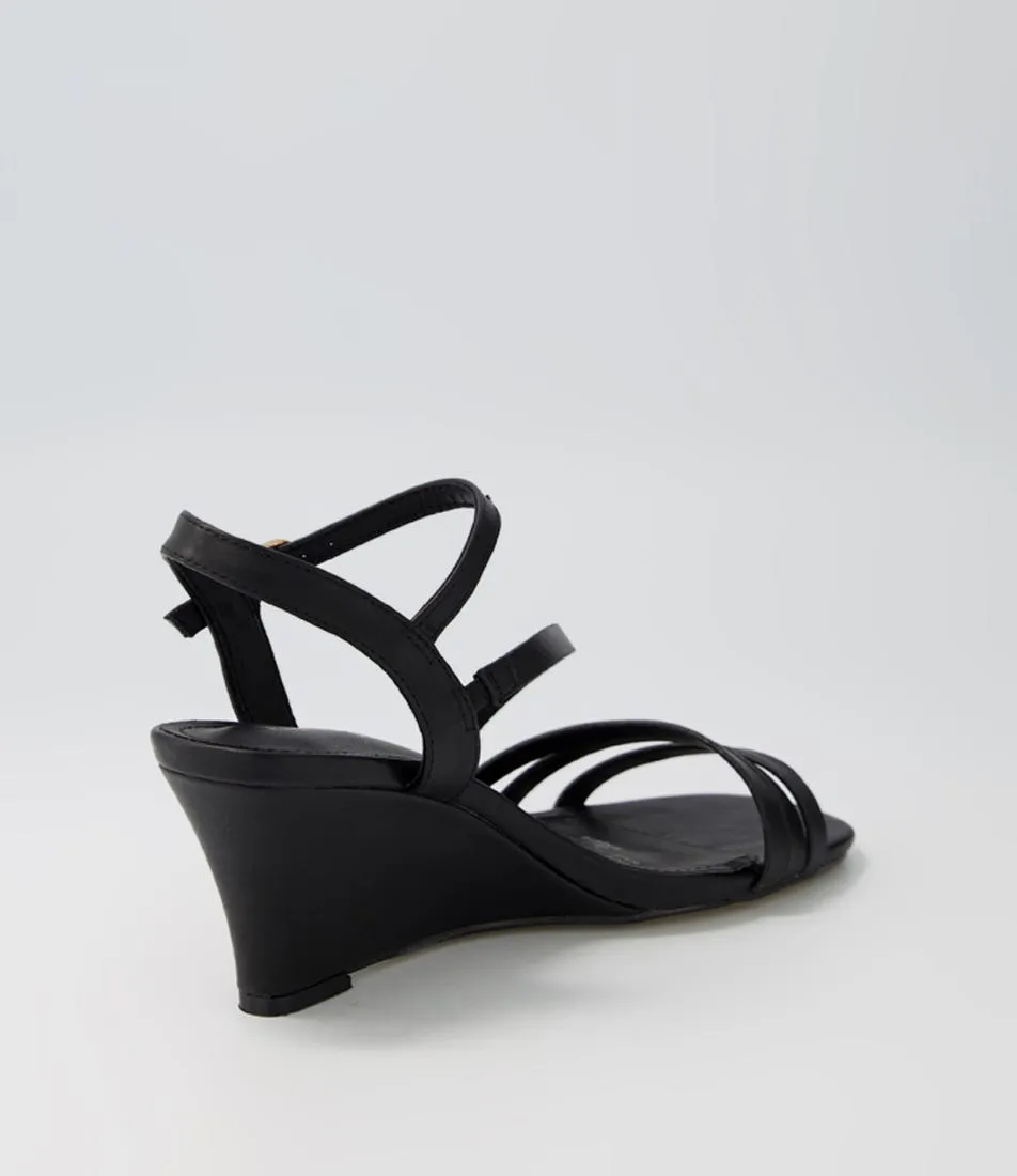 I LOVE BILLY Okeey Black Sandals