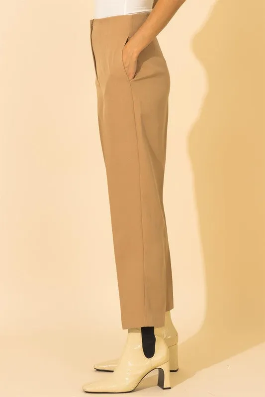 Iliana Tapered Leg Dress Pants - Tuape