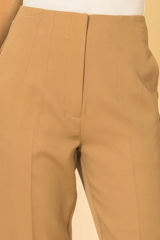 Iliana Tapered Leg Dress Pants - Tuape