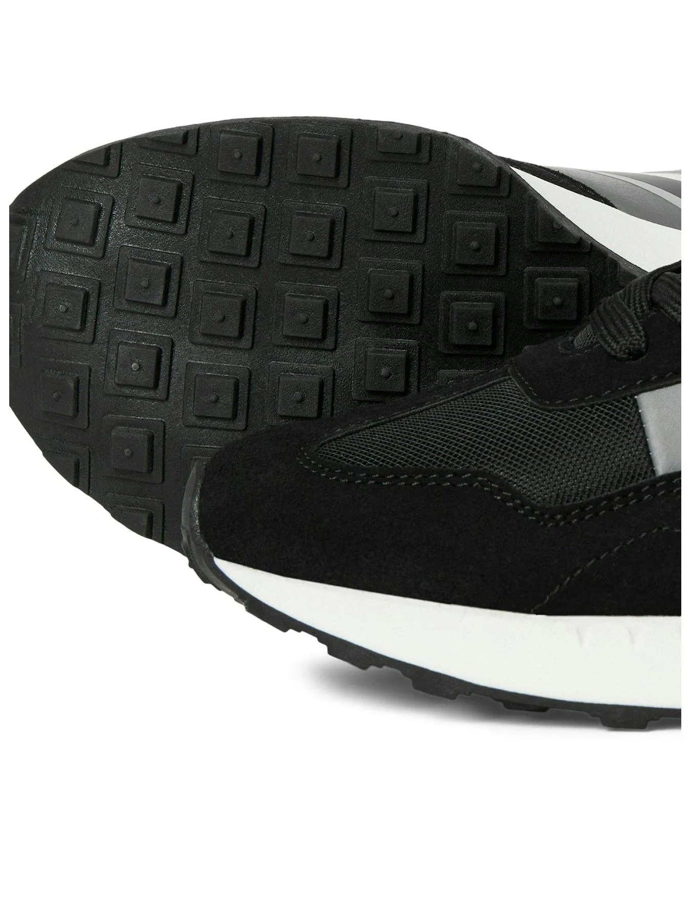 Jack & Jones Jack & Jones Logo Faux Leather Runner Trainers