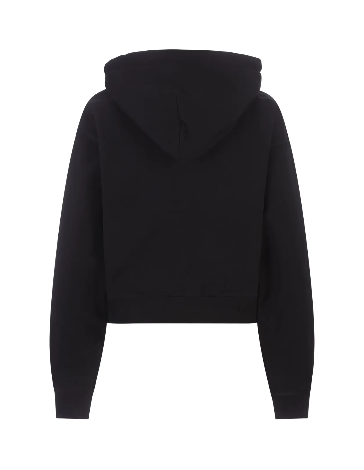 JACQUEMUS Le Hoodie Gros Grain In Black