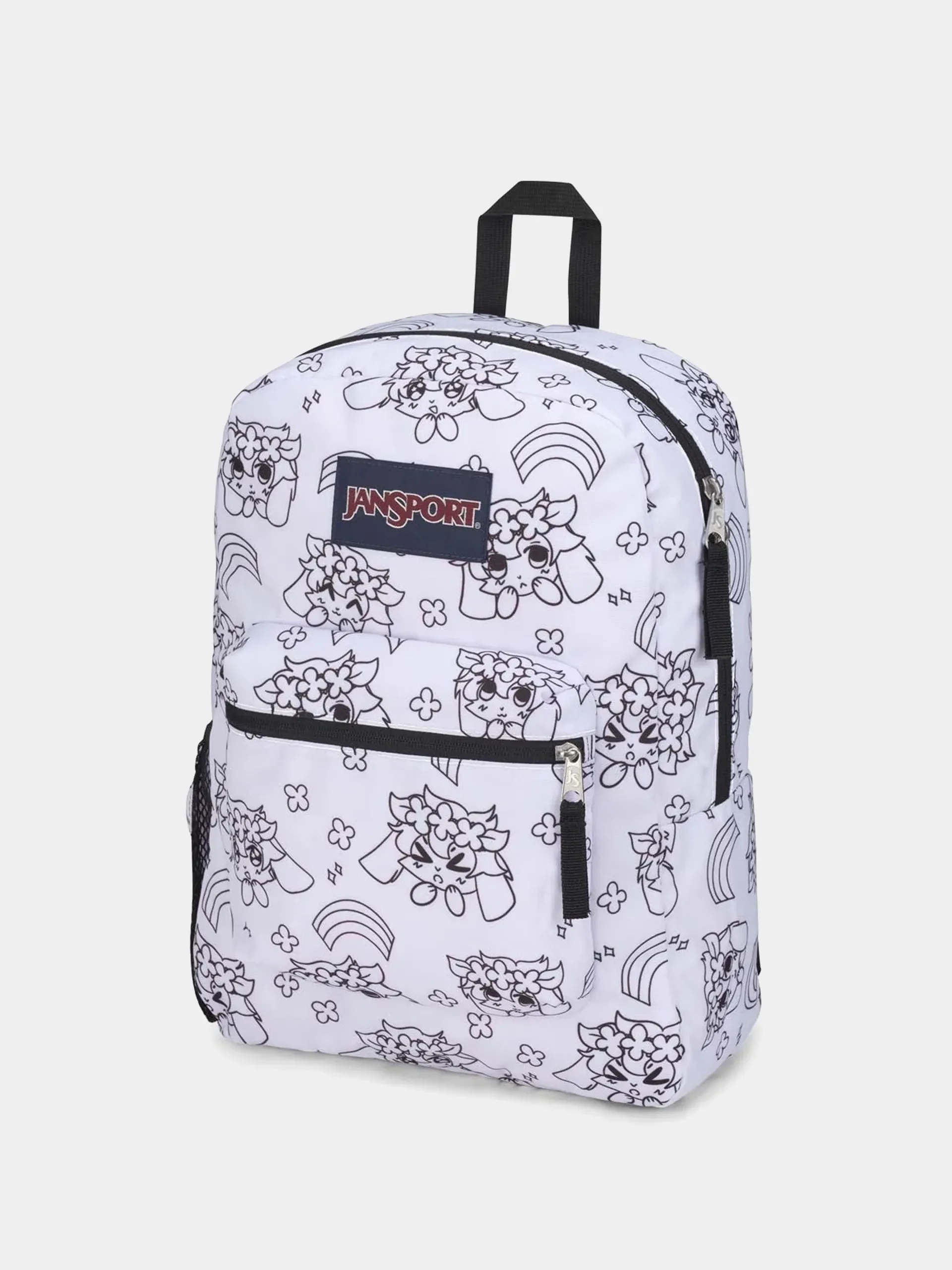 JanSport Cross Town Backpack (anime emotions)