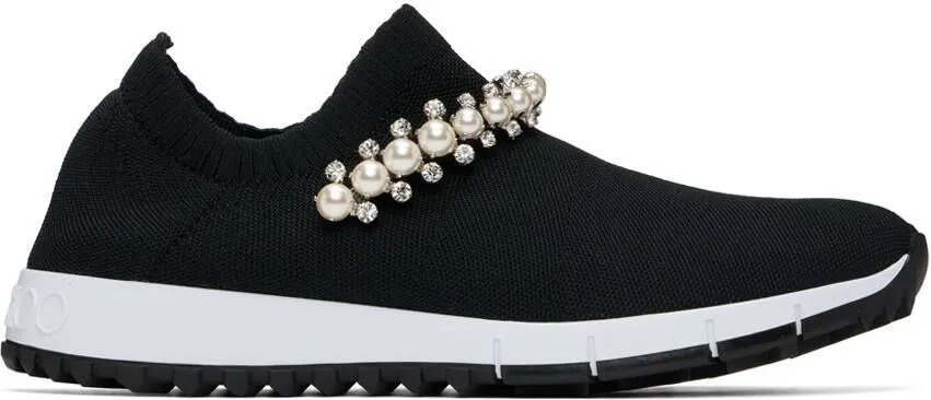 Jimmy Choo Black Verona Sneakers