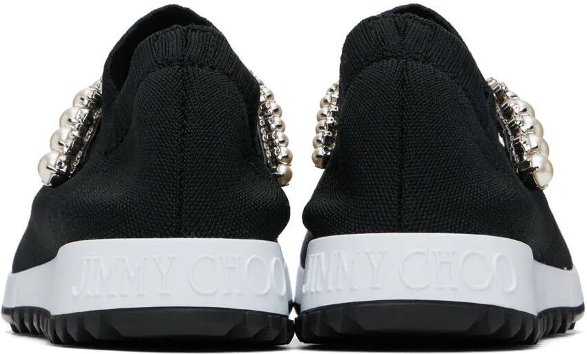 Jimmy Choo Black Verona Sneakers