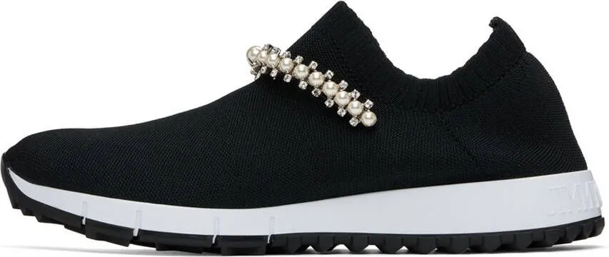 Jimmy Choo Black Verona Sneakers