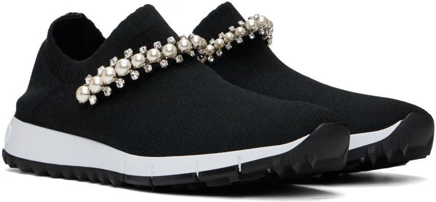 Jimmy Choo Black Verona Sneakers