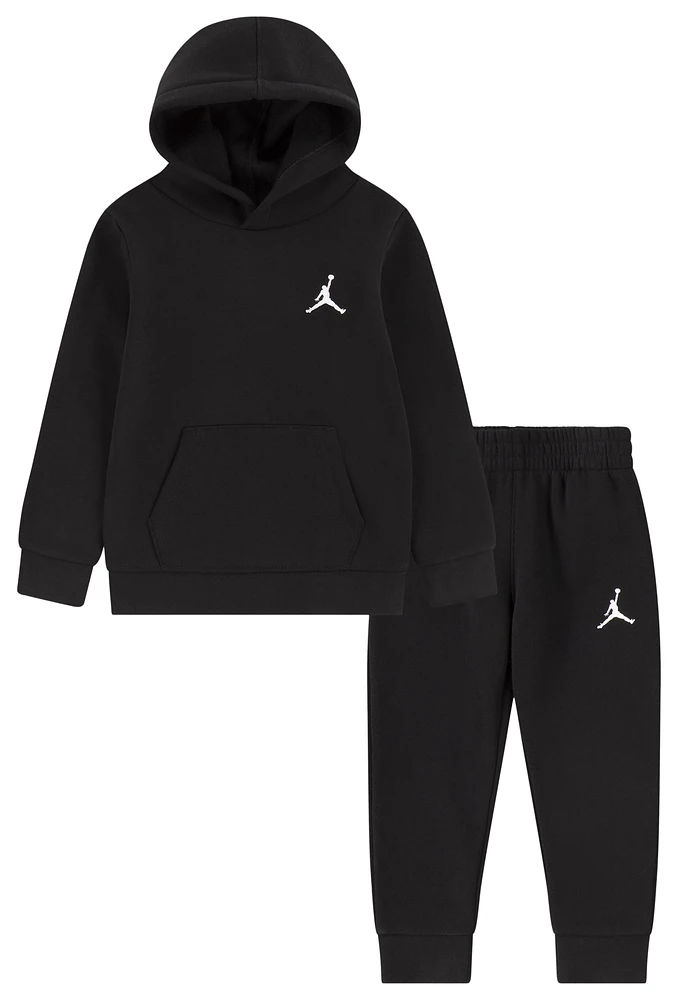 Jordan Boys Jordan MJ Essentials Fleece Pullover Set - Boys' Toddler Black Size 2T