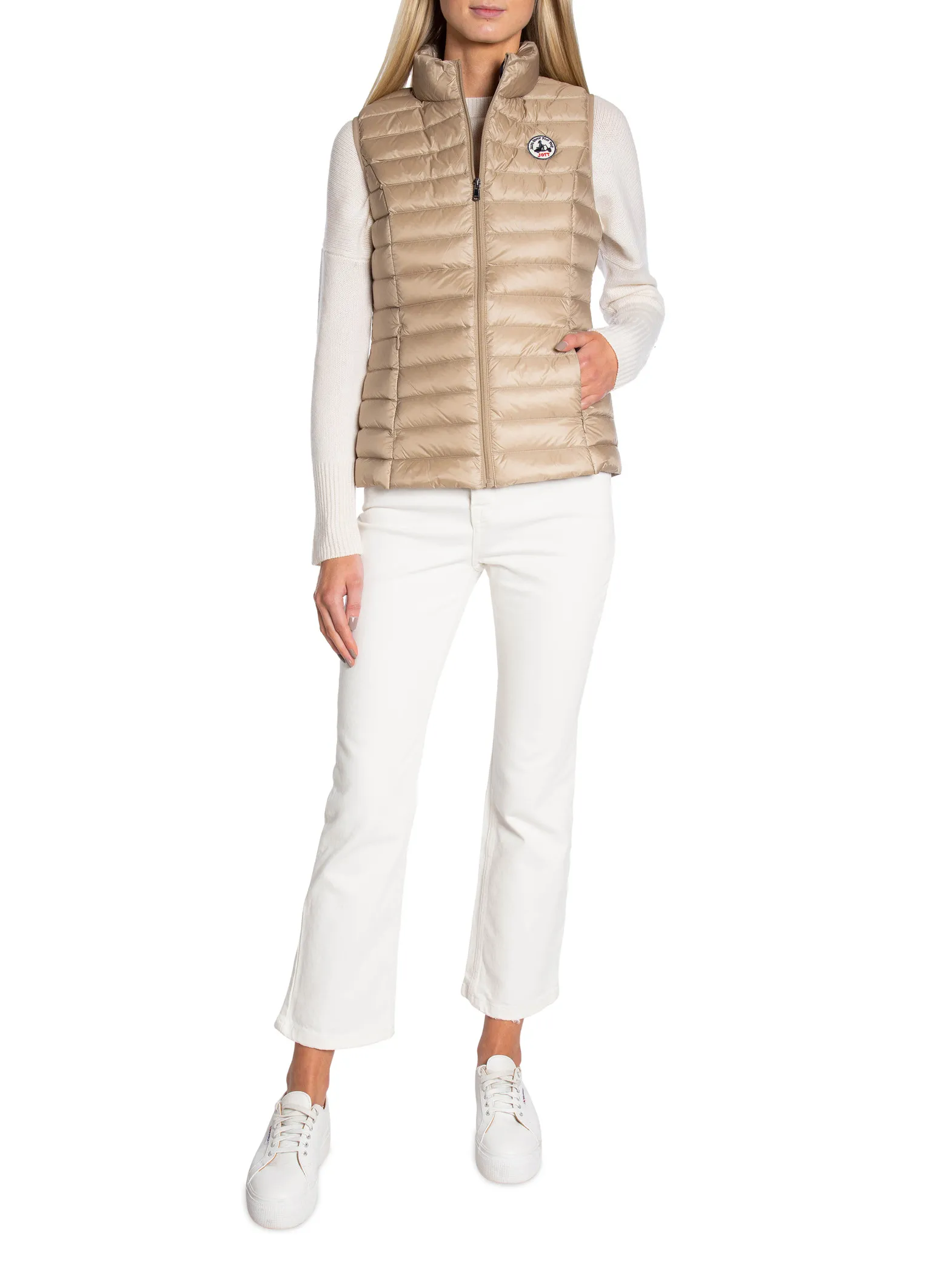 JOTT VEST SEDA NOOS BEIGE