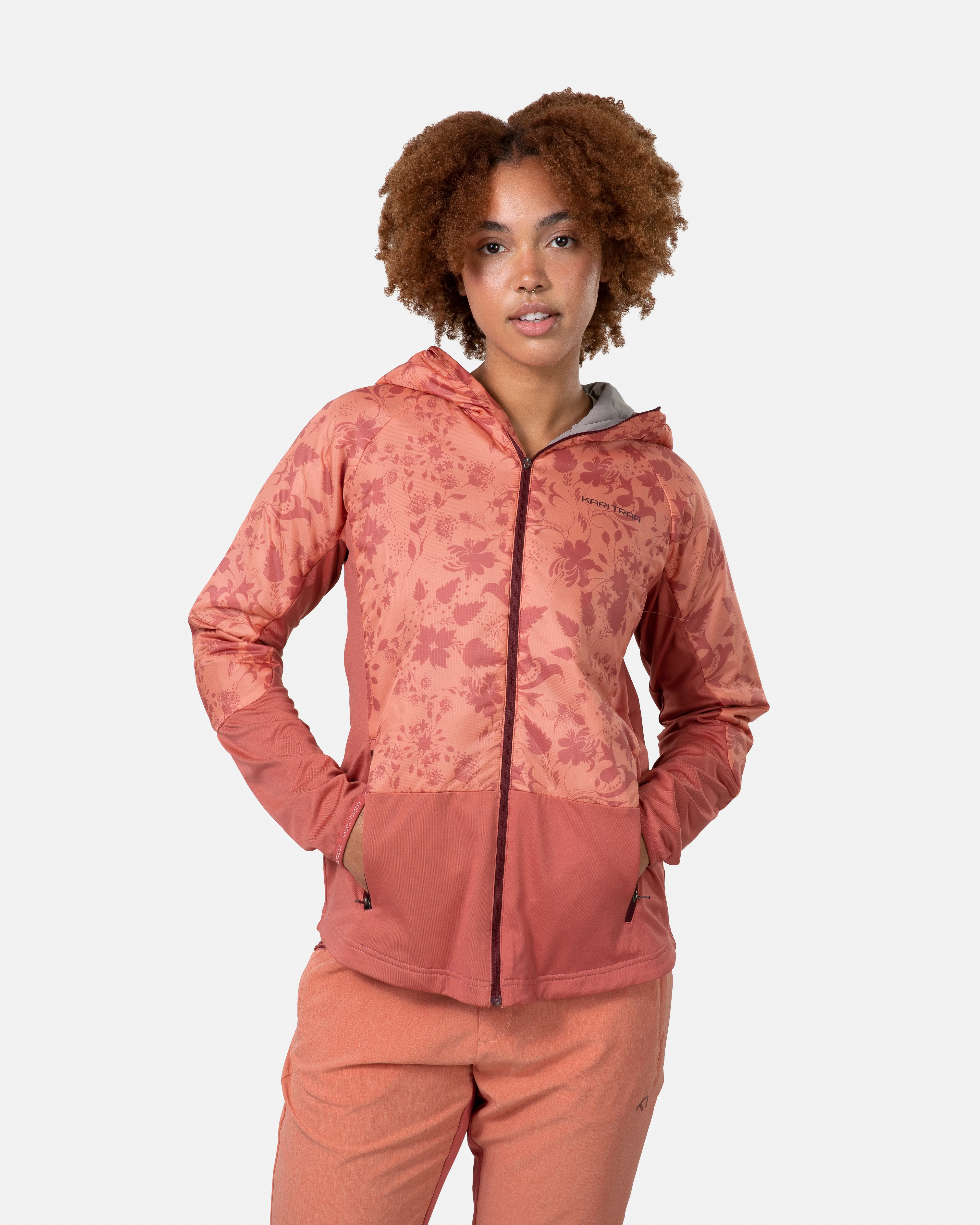 Kari Traa Women's Sanne Lined Jacket Dark Dusty Orange Pink | Buy Kari Traa Women's Sanne Lined Jacket Dark Dusty Oran