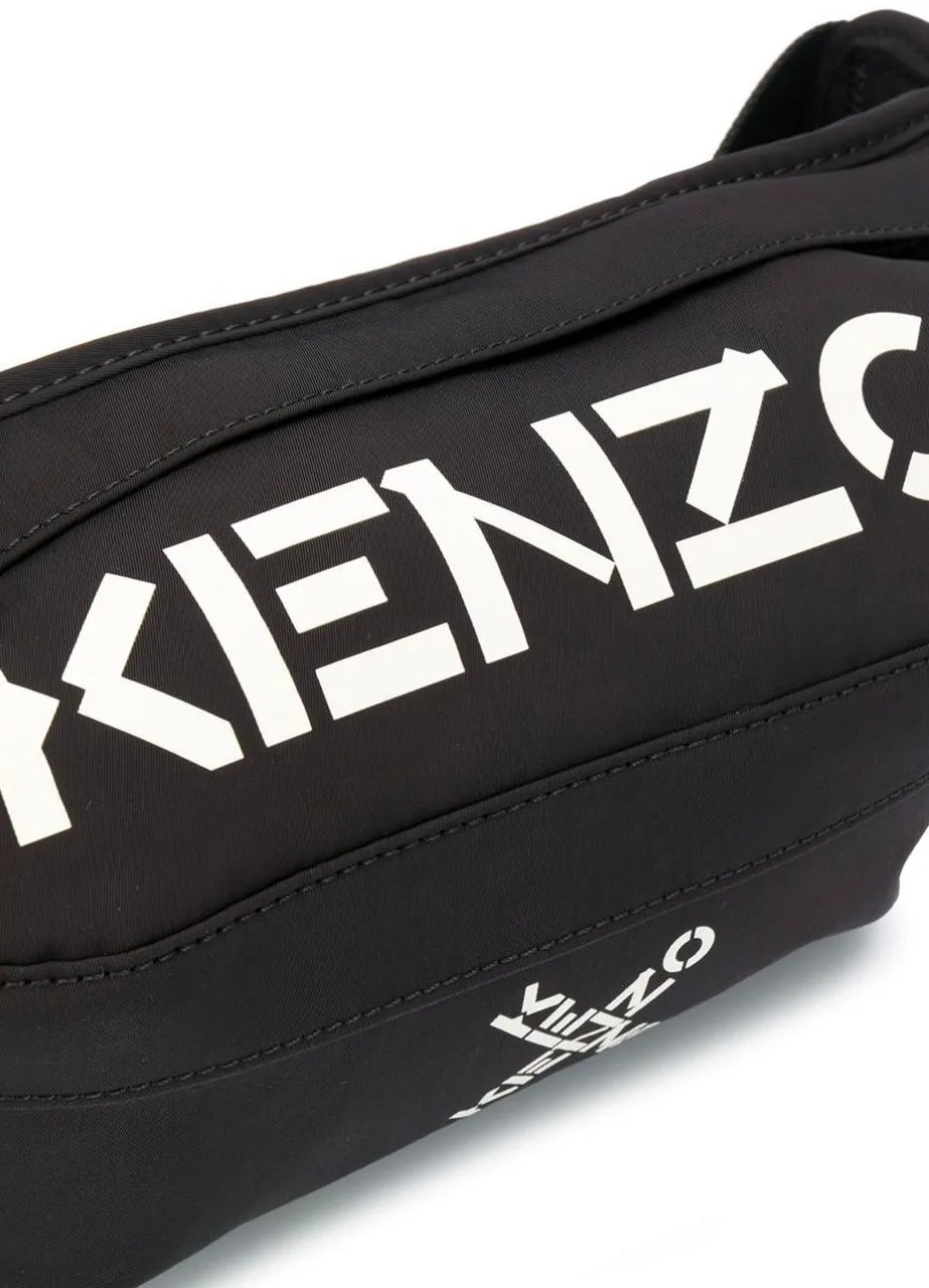 Kenzo Sport Logo Printed Belt Bag