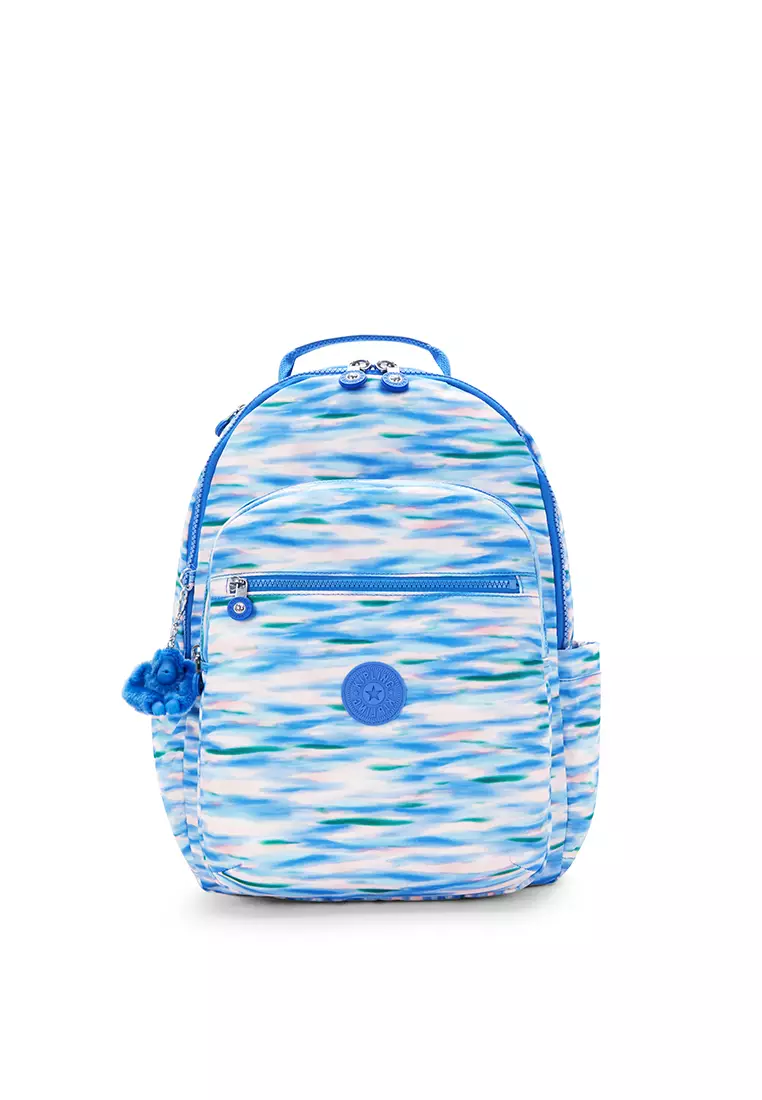 Kipling Kipling SEOUL Diluted Blue Backpack