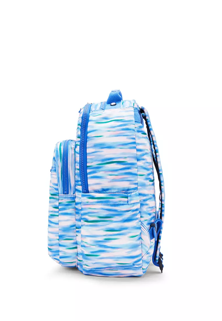 Kipling Kipling SEOUL Diluted Blue Backpack