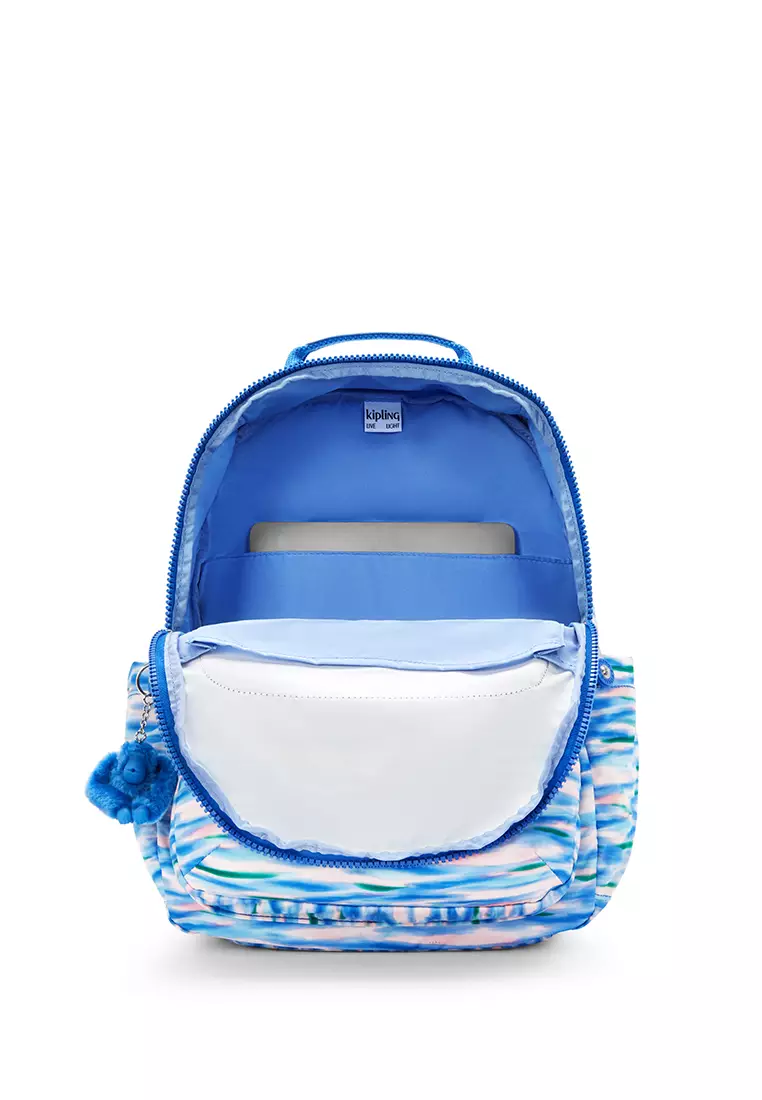 Kipling Kipling SEOUL Diluted Blue Backpack