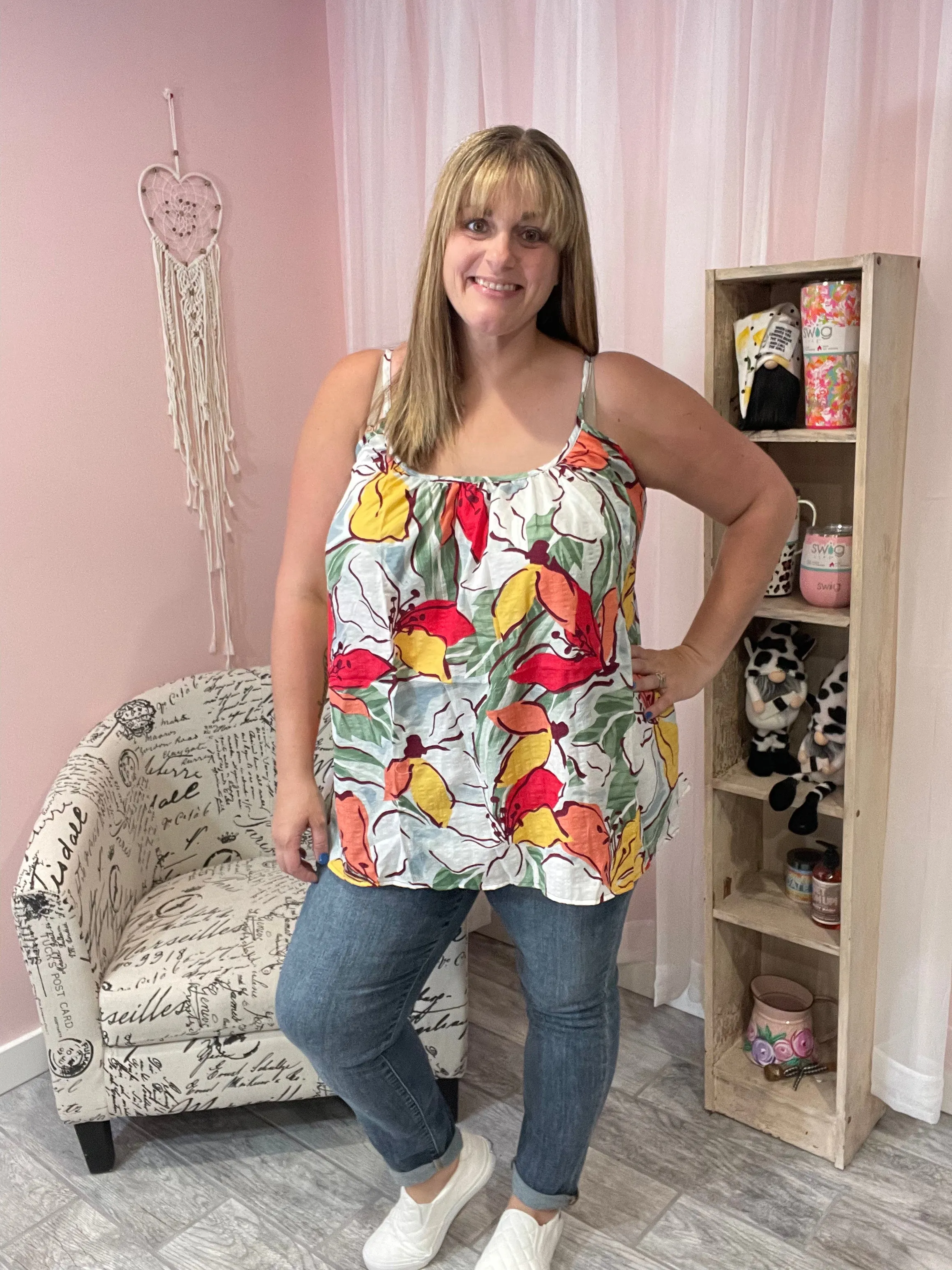 Laken Floral Tank