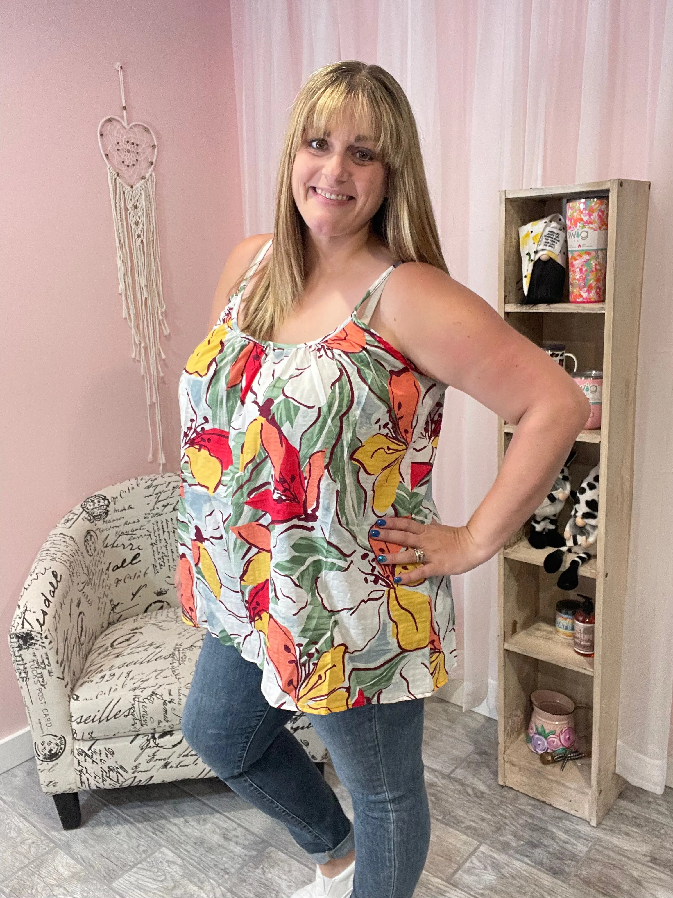 Laken Floral Tank