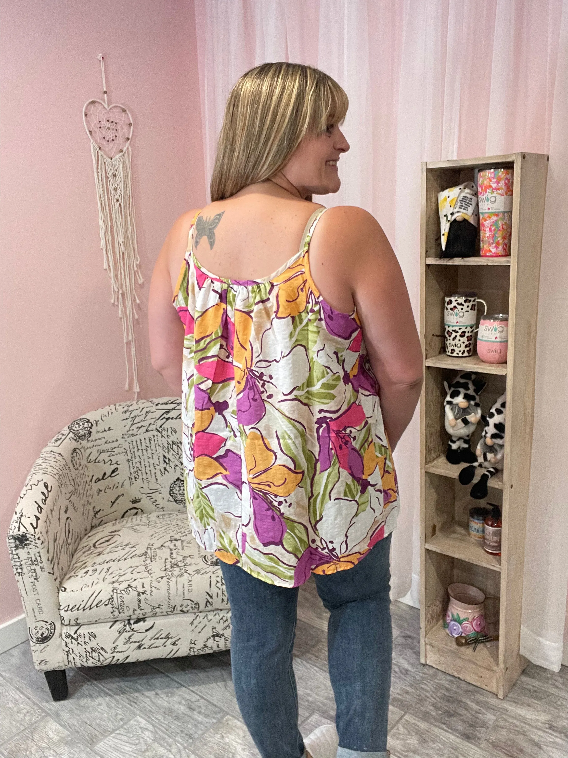 Laken Floral Tank