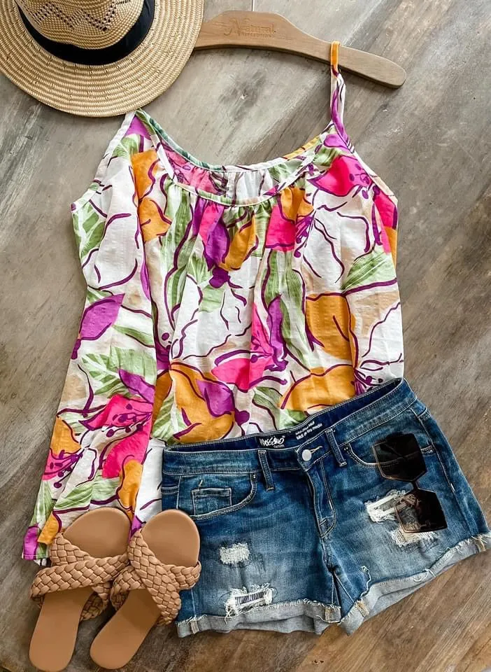 Laken Floral Tank