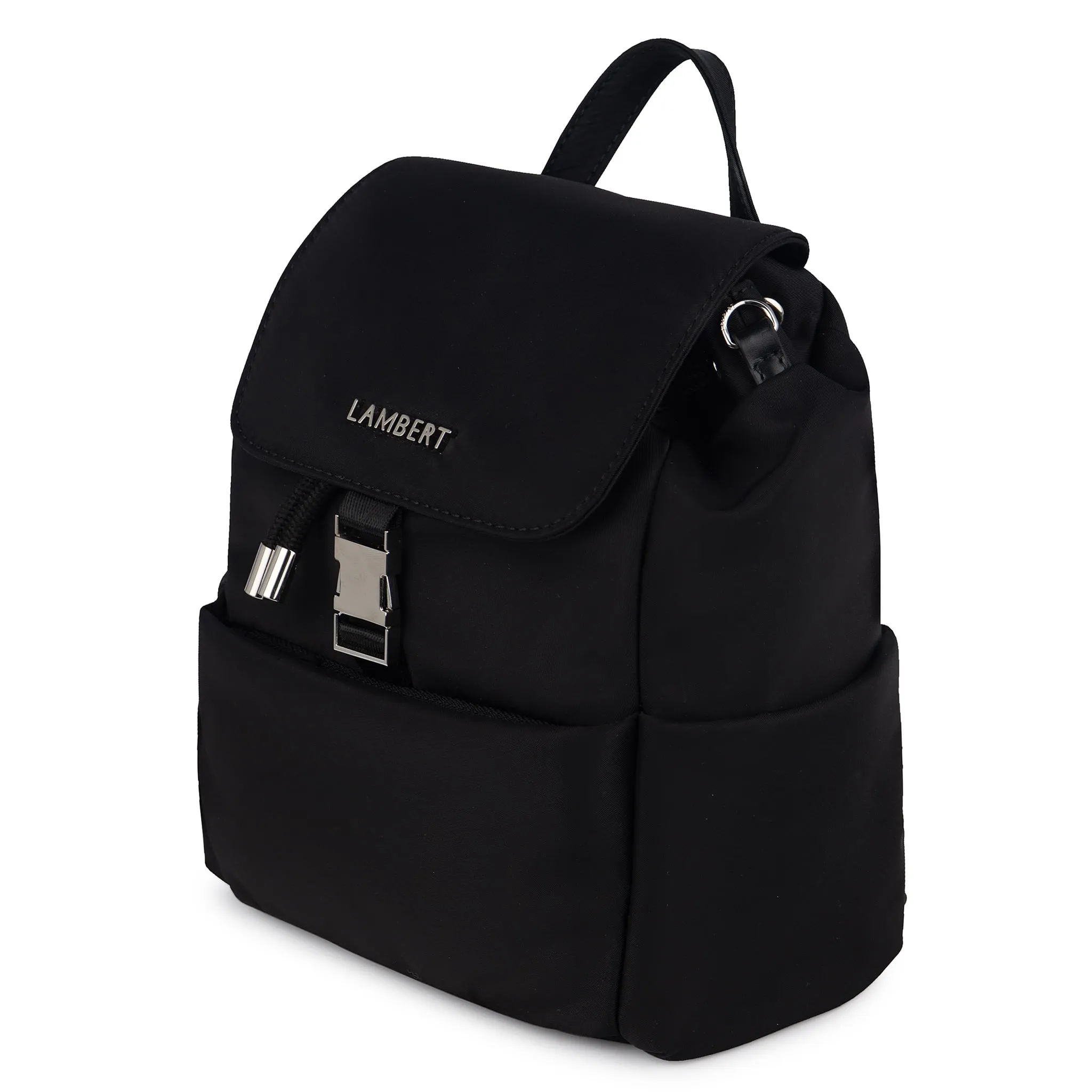 Lambert Aria Backpack - Black Nylon  - Clement