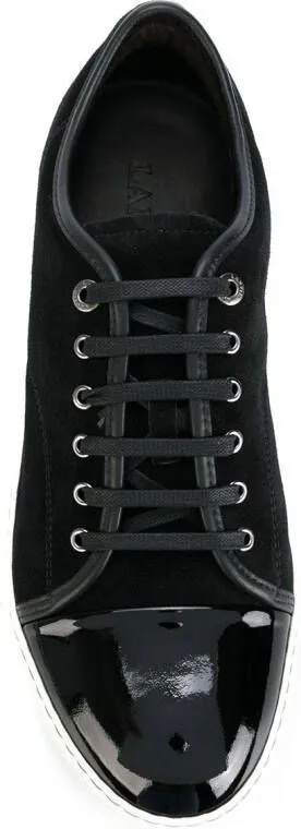 Lanvin toe-capped sneakers Black