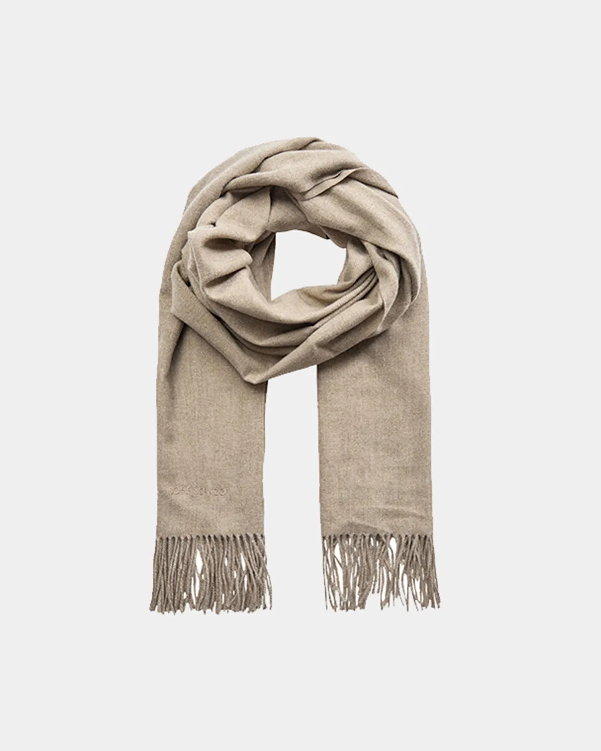 LAURASY SCARF - Brown melange