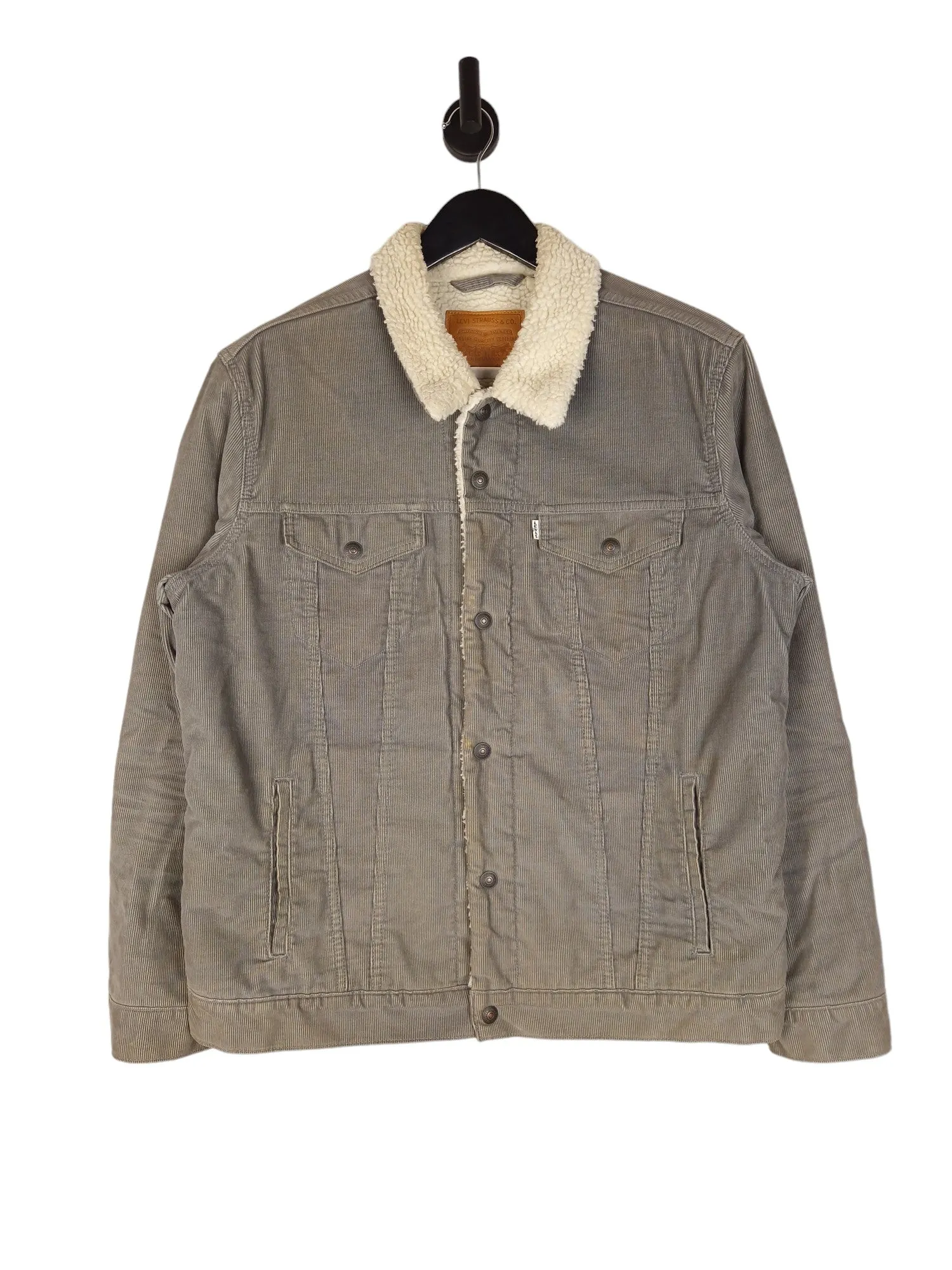 Levi's Sherpa Lined Corduroy Jacket - Size Large