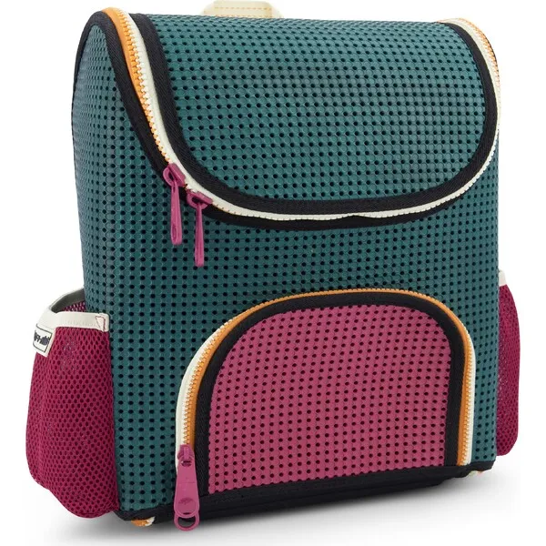 Light + Nine Student Backpack, Artist Green