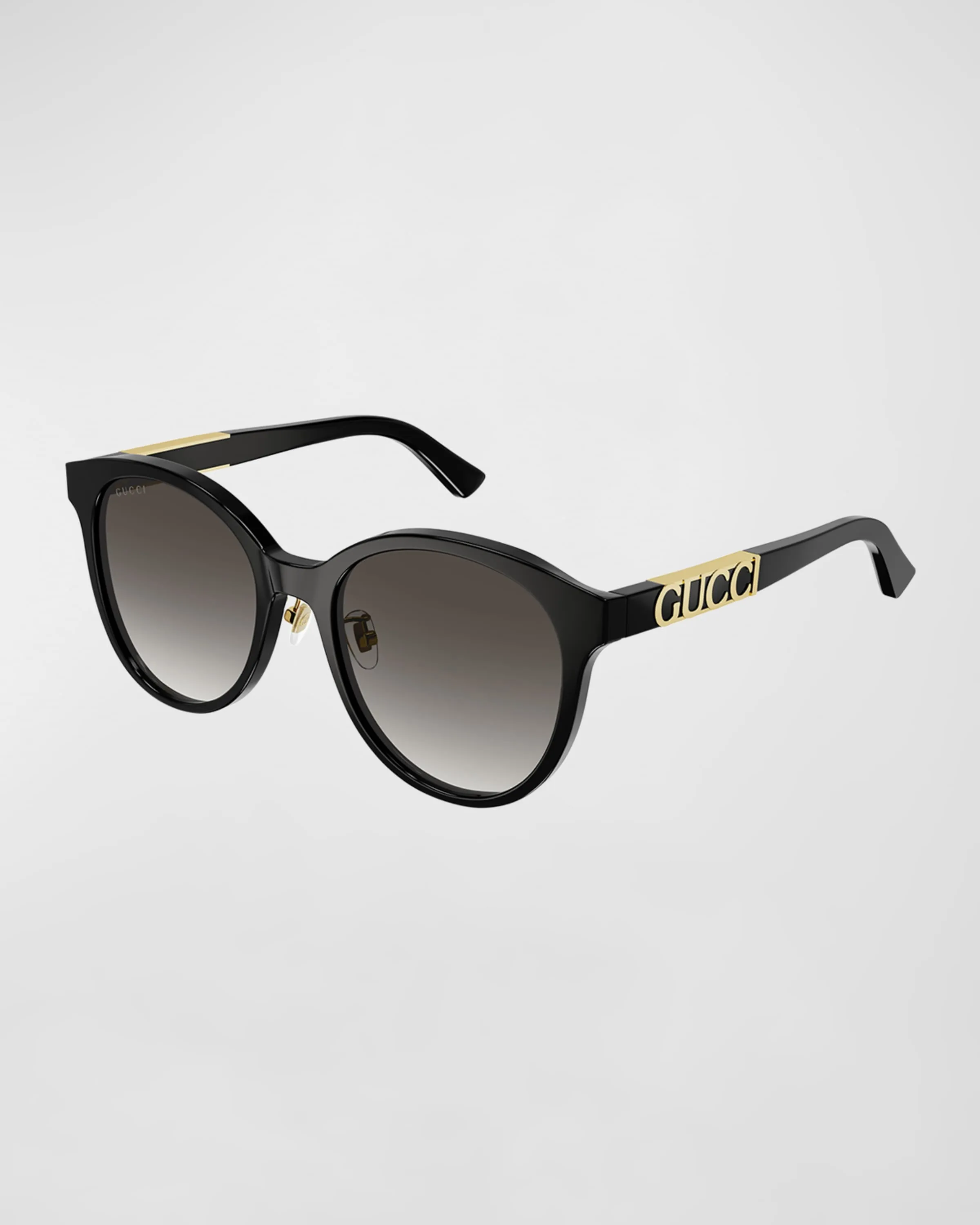 Logo Round Acetate Sunglasses