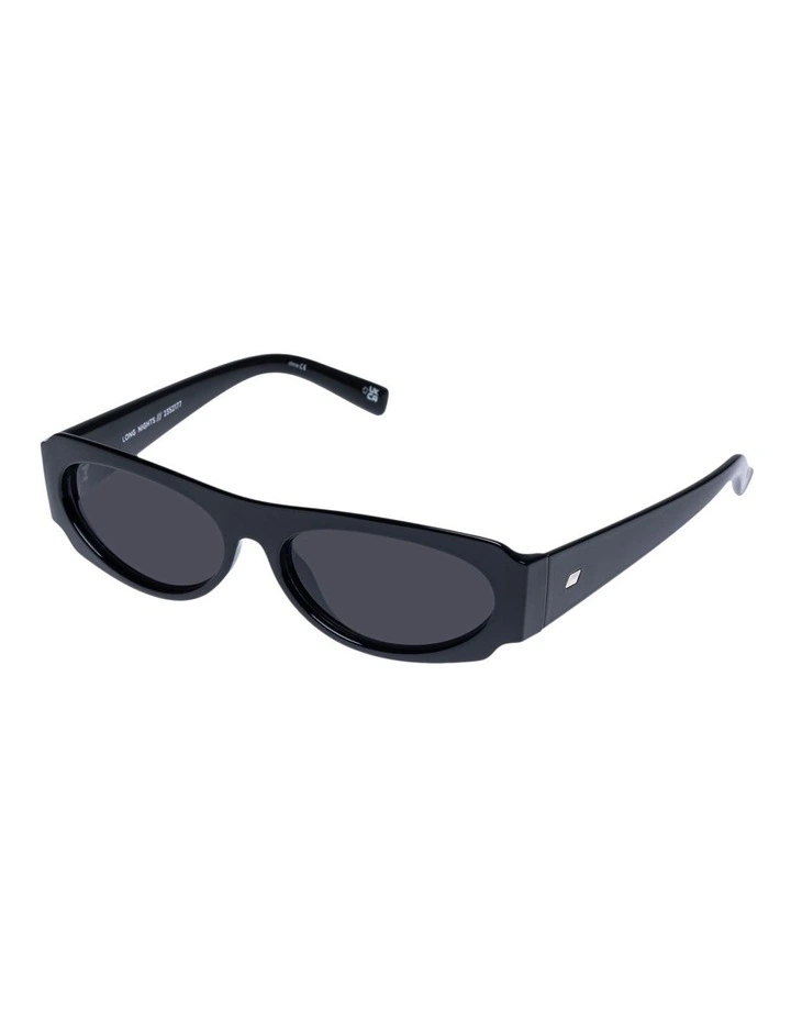 Long Nights Sunglasses in Black