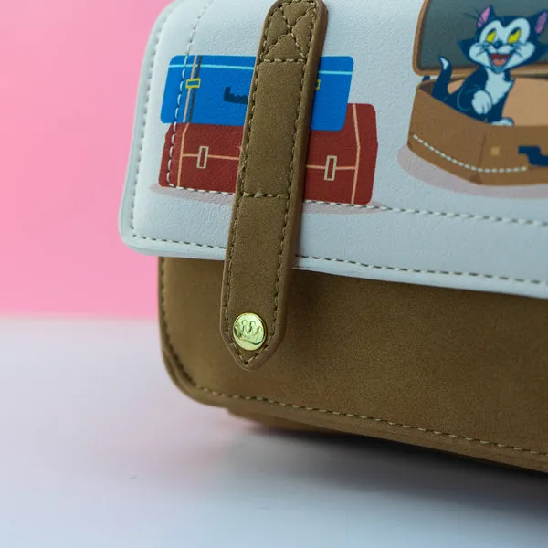 Loungefly x Disney Cats Among Luggage Mini Backpack