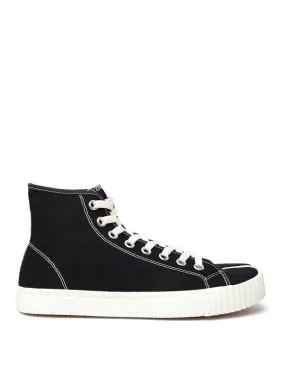 Maison Margiela Black cotton sneakers