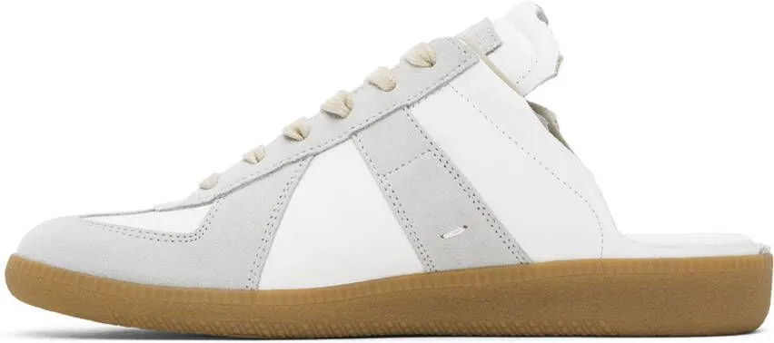 Maison Margiela White & Gray Replica Sneakers