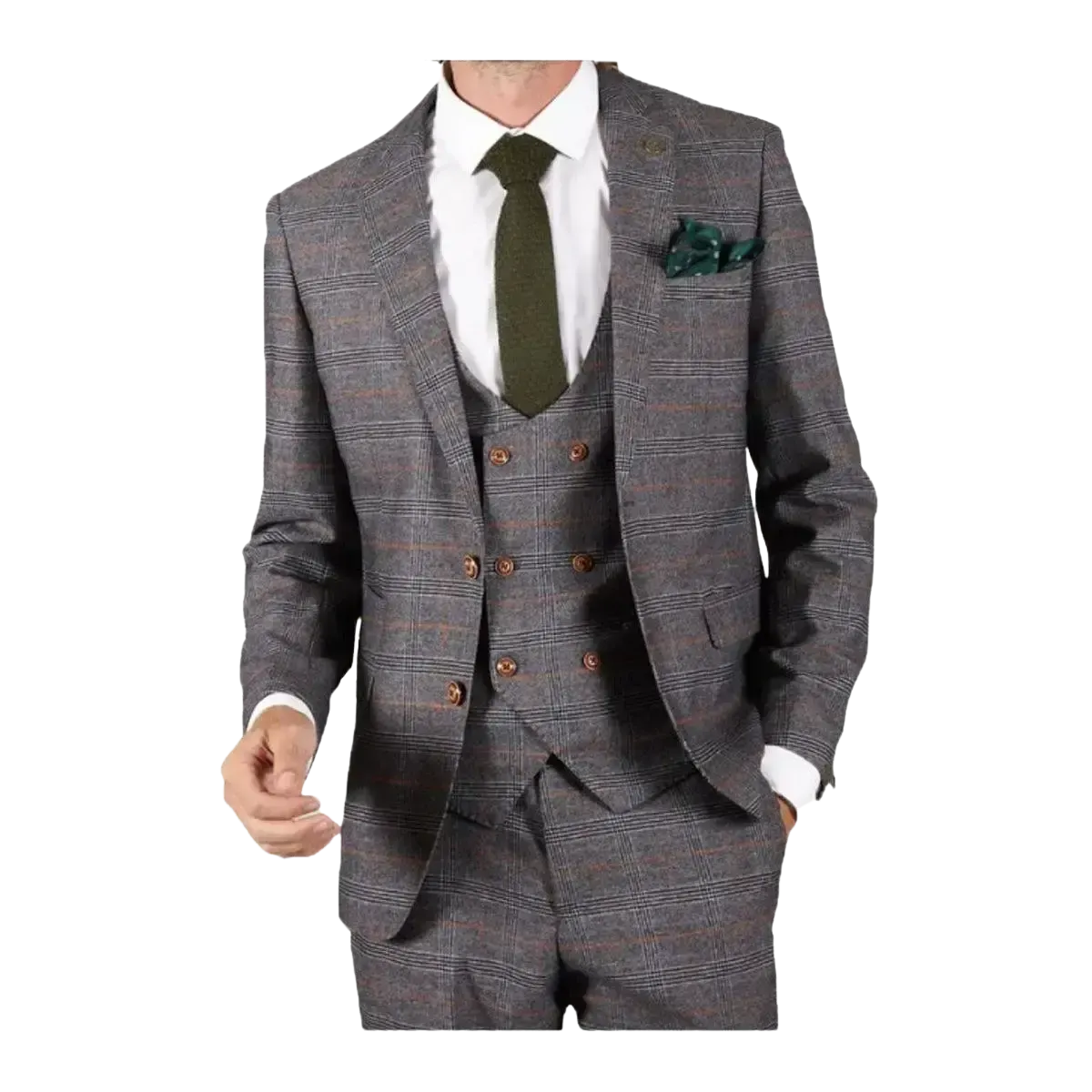 Marc Darcy Jenson Check Suit Jacket