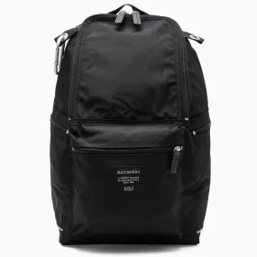 Marimekko    Marimekko Black Nylon Logo Patch Backpack