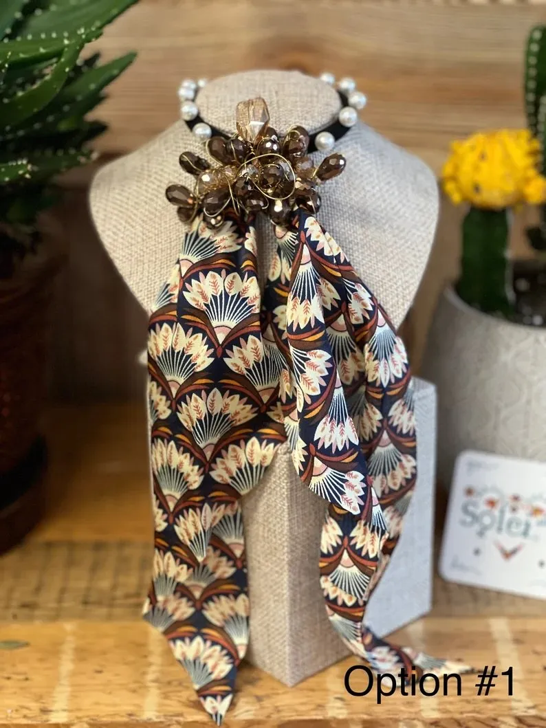 Mascada Artesanal Ponytail Scarf