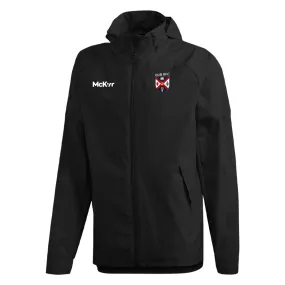 Mc Keever QUB RFC Core 22 Rain Jacket - Youth - Black