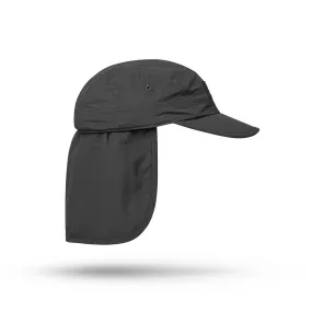 Mens Legionnaire Cap Black