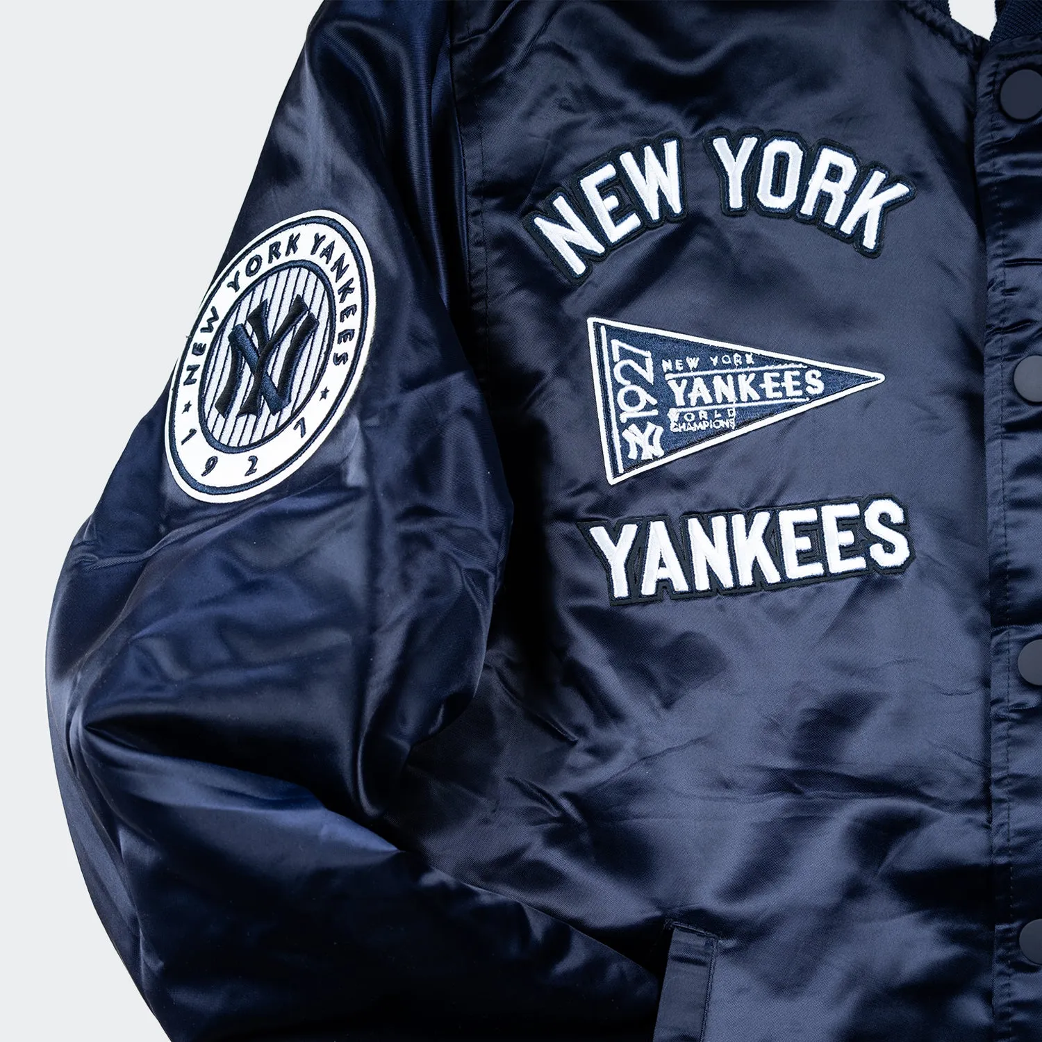 Men’s Pro Standard New York Yankees 1927 Satin Jacket Navy