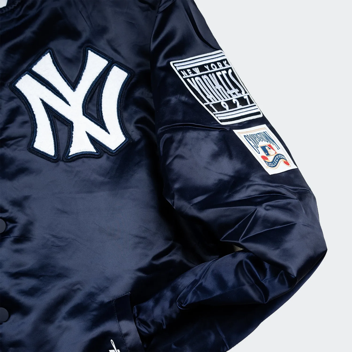 Men’s Pro Standard New York Yankees 1927 Satin Jacket Navy