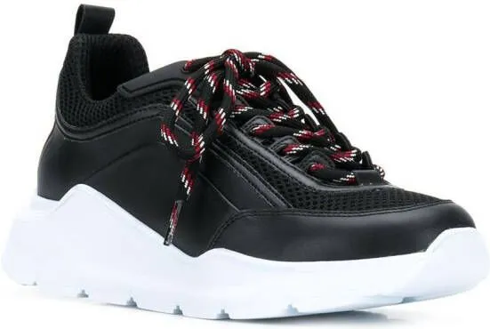 MSGM chunky sole sneakers Black