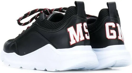 MSGM chunky sole sneakers Black