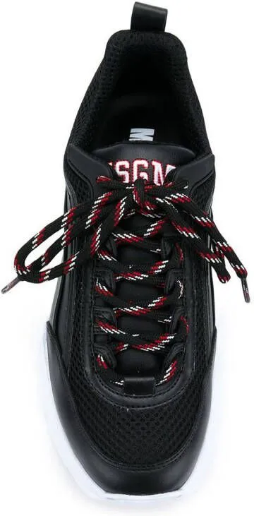 MSGM chunky sole sneakers Black