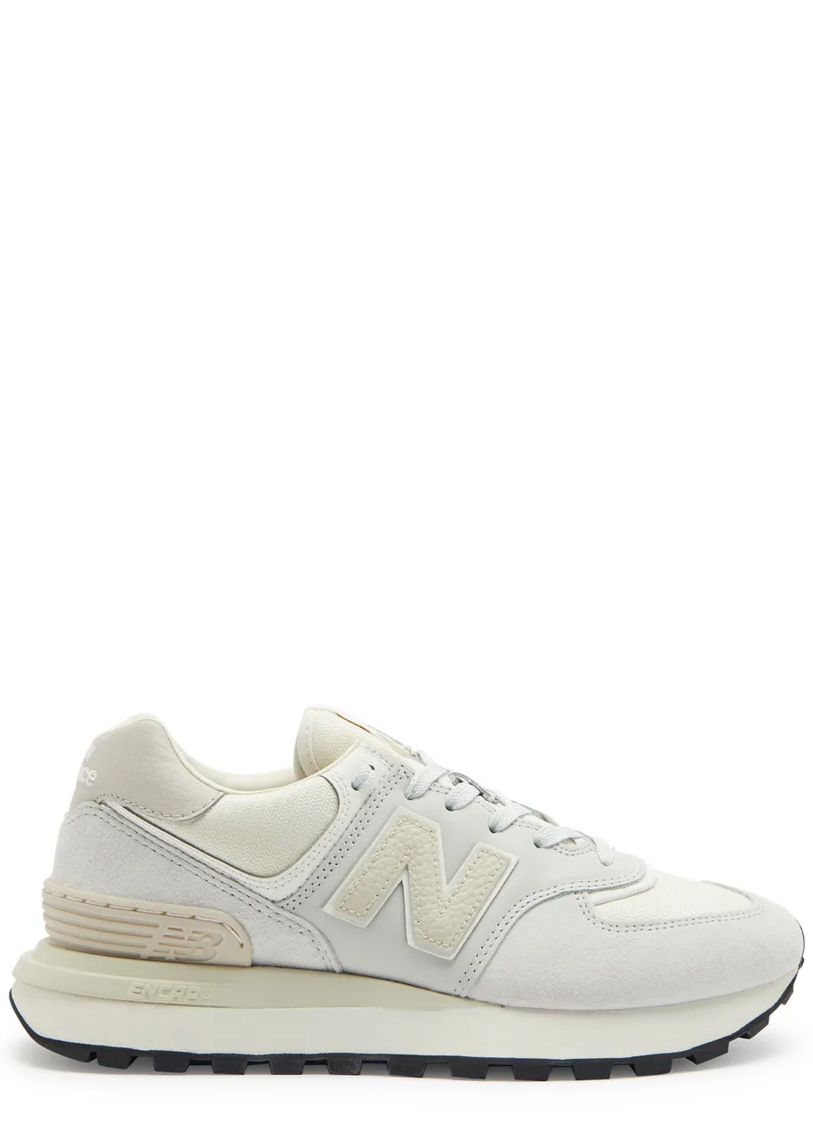 NEW BALANCE 574 panelled canvas sneakers -                         -                     -                