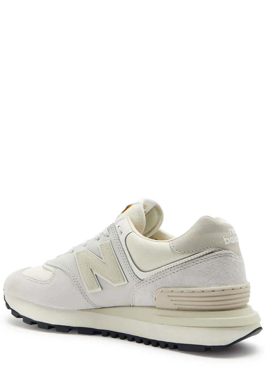 NEW BALANCE 574 panelled canvas sneakers -                         -                     -                