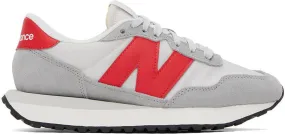 New Balance Gray 237 Sneakers