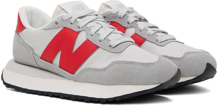 New Balance Gray 237 Sneakers