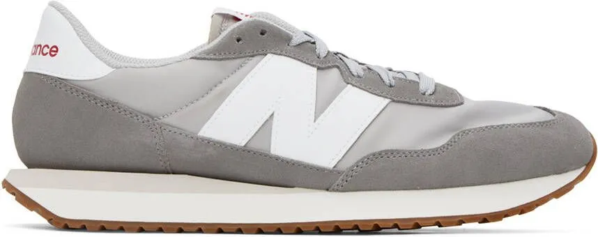 New Balance Gray 237V1 Sneakers